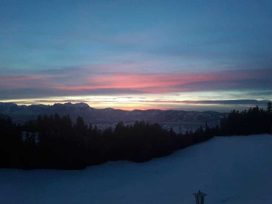 Grosszuegige Ferienwohnung Am Skigebiet Boedele Mit Rheintalblick Ντορνμπίρν Εξωτερικό φωτογραφία